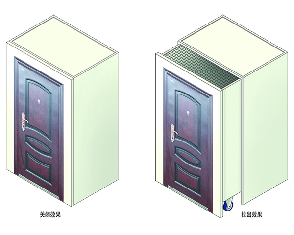 ATM機推拉式加鈔間