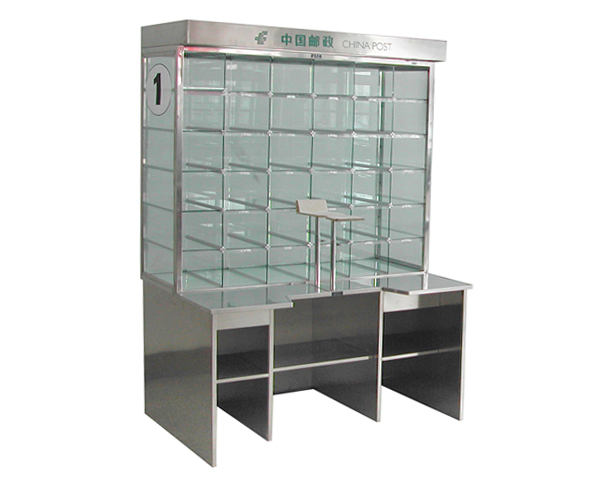 白鋼分揀格桌（36格玻璃格口）